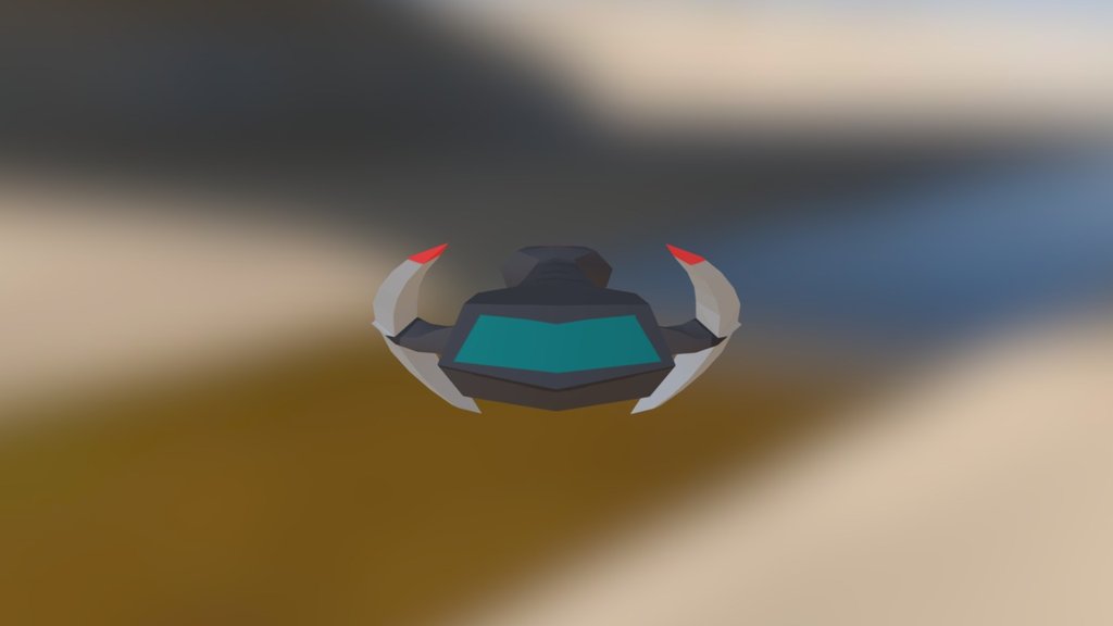 Player Ship - 3D model by dylanbrownschool [e6926ca] - Sketchfab