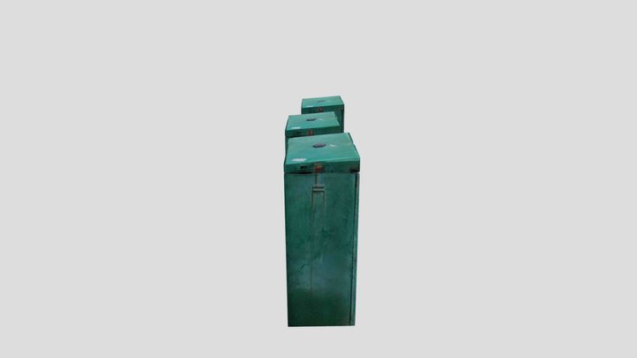 Electrical Box Photogrammetry Scan 3D Model