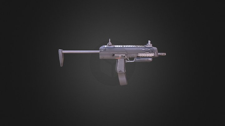 Mp7 3D Model