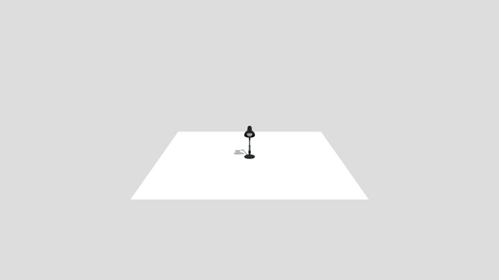 Desk Lamp 3D Model