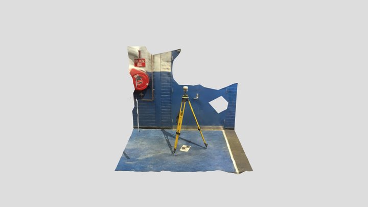 R12 on tripod 3D Model
