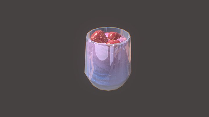 Low-Poly Drink 3D Model