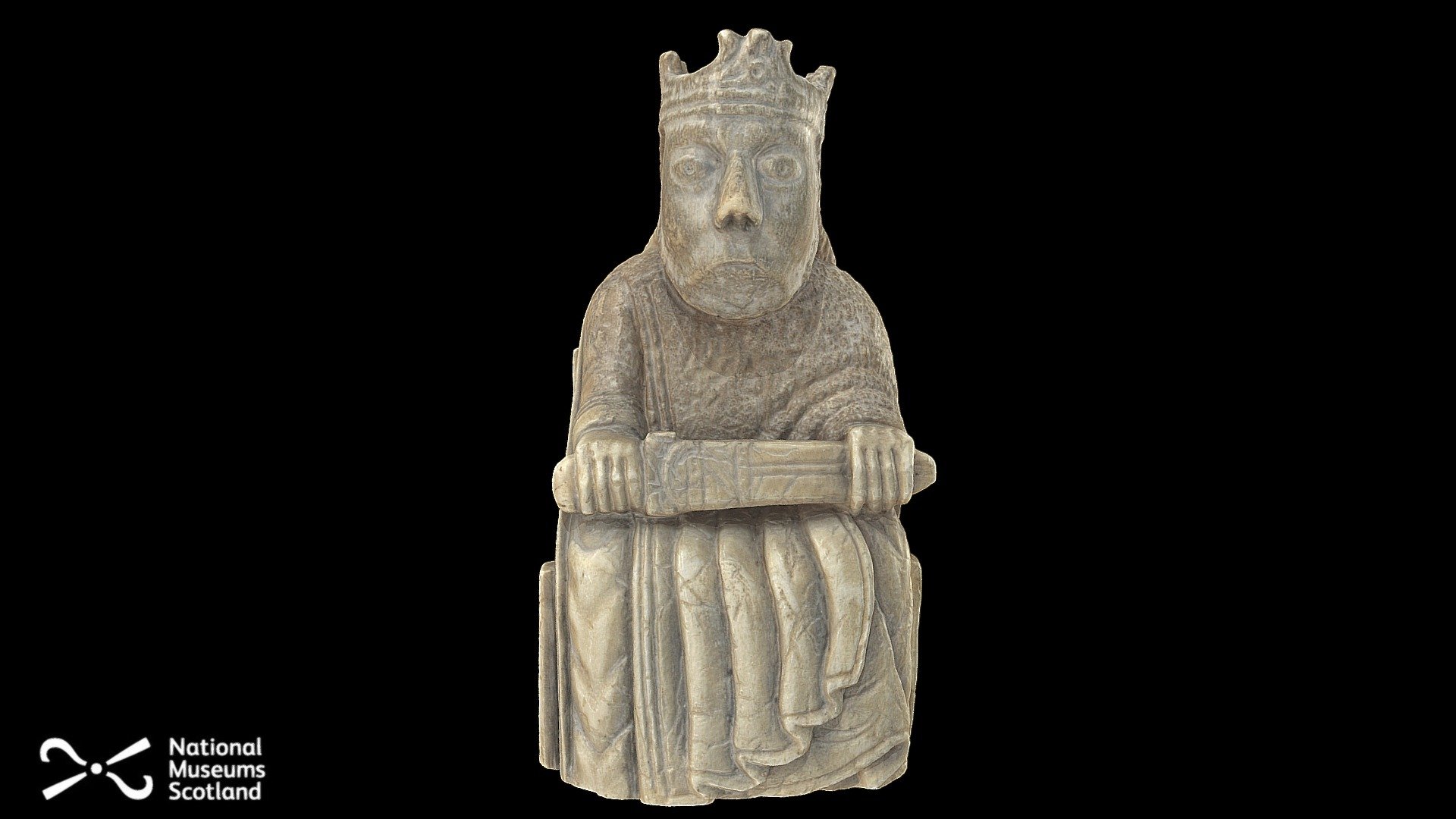 Lewis Chess Piece: King H.NS 20