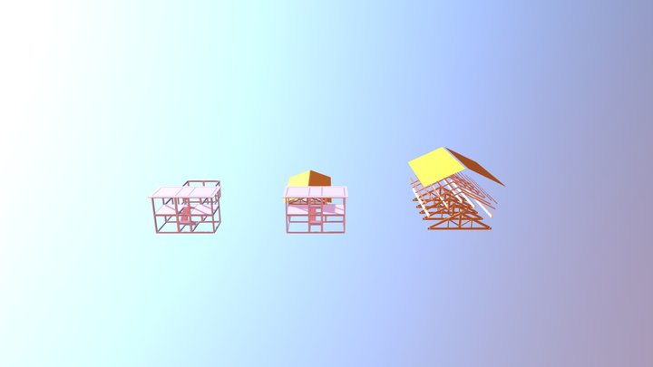 PI Tesoura+telhado+2 3D Model