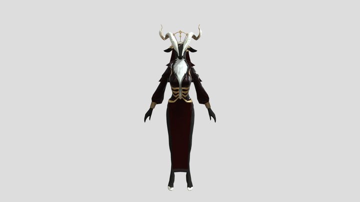 黑羊羊 3D Model