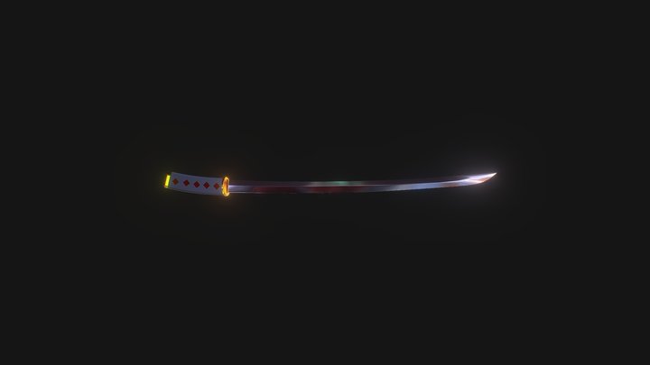 Katana 3D Model