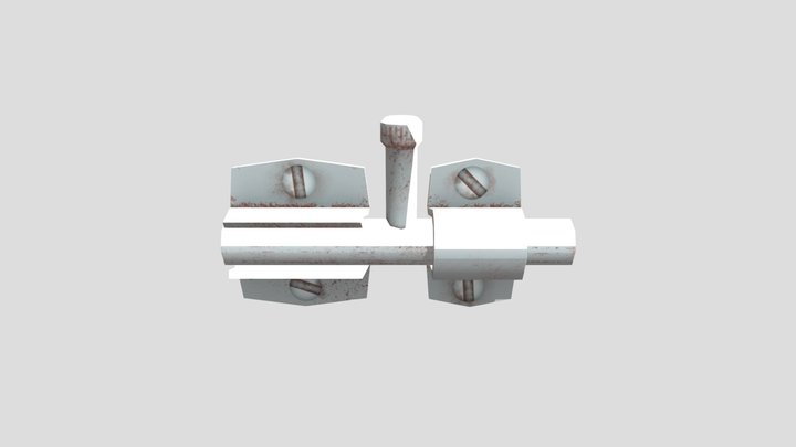 Hello Neighbor - Announcement Trailer Latch 3D Model