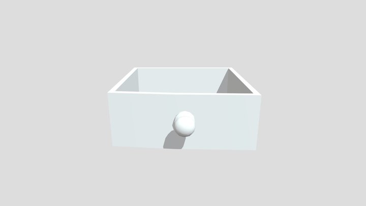 Hello Neighbour Commode Part Small 3D Model