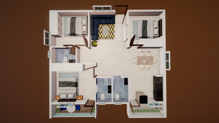 08_SA_1315 Sft 3D Model