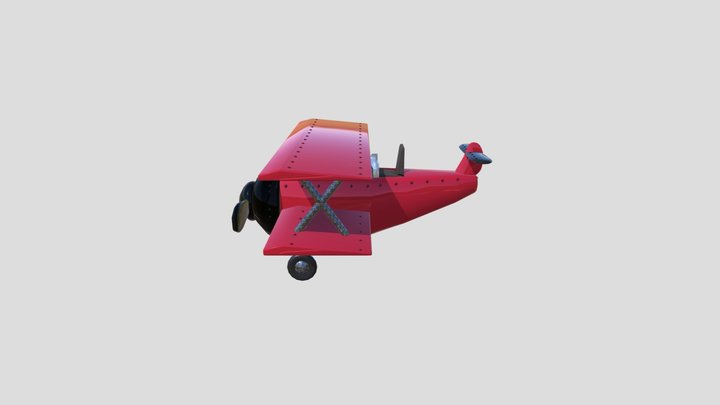Avião FINAL 3D Model