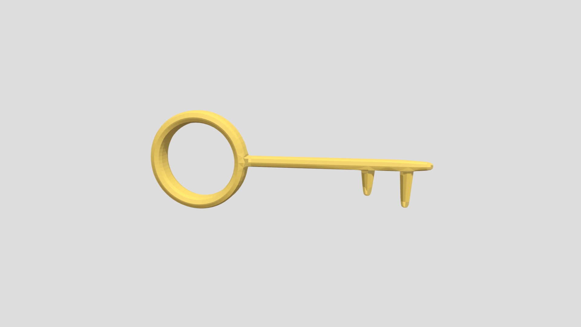 3D model Key - This is a 3D model of the Key. The 3D model is about icon.