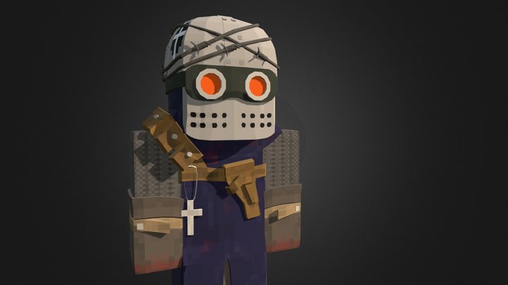 pilgrim armor | паломник 3D Model