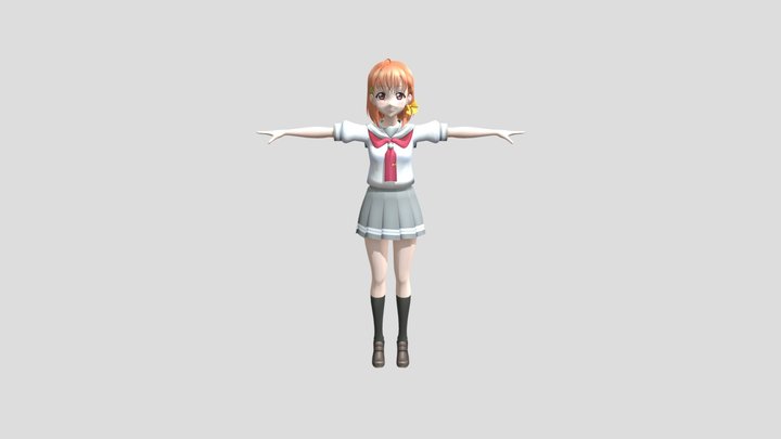chika summer 3D Model