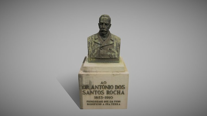 Busto de  António dos Santos Rocha 3D Model