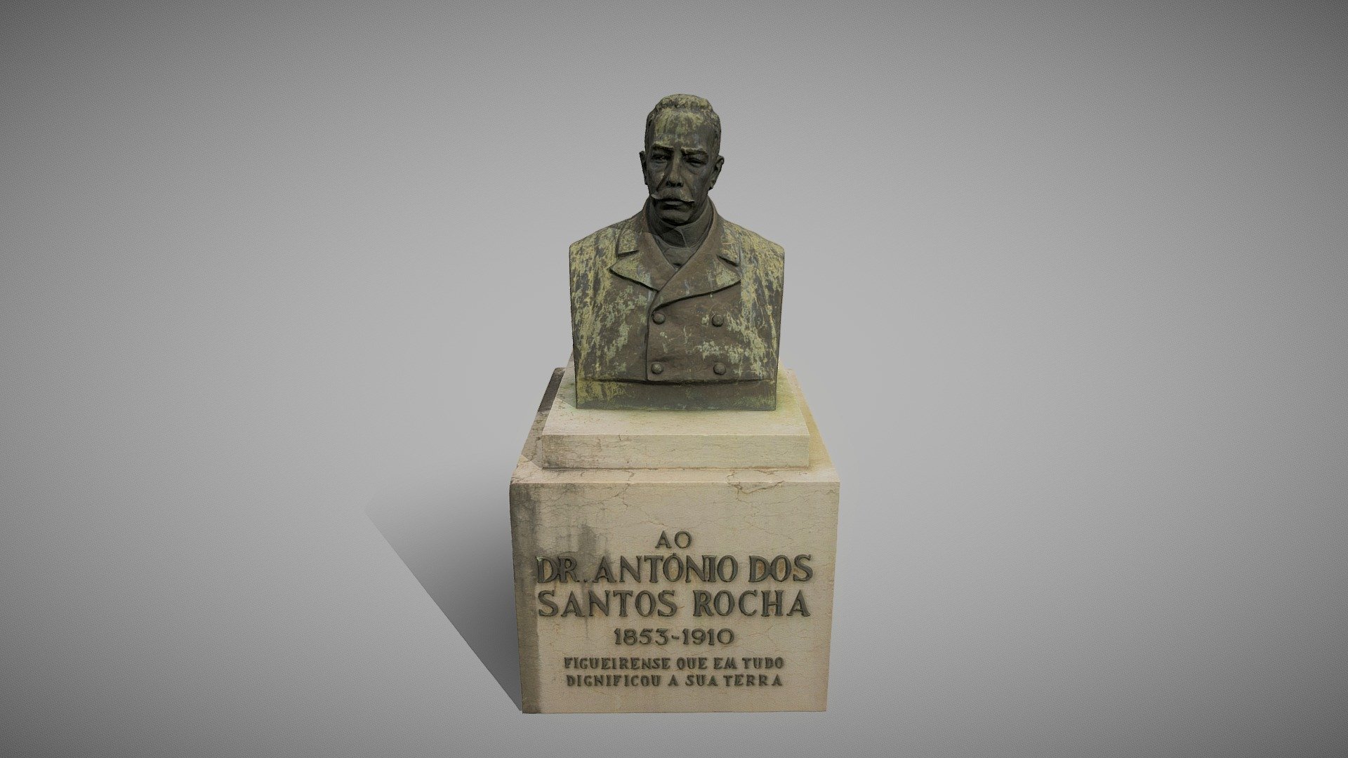 Busto de António dos Santos Rocha - 3D model by Sérgio Gonçalves ...