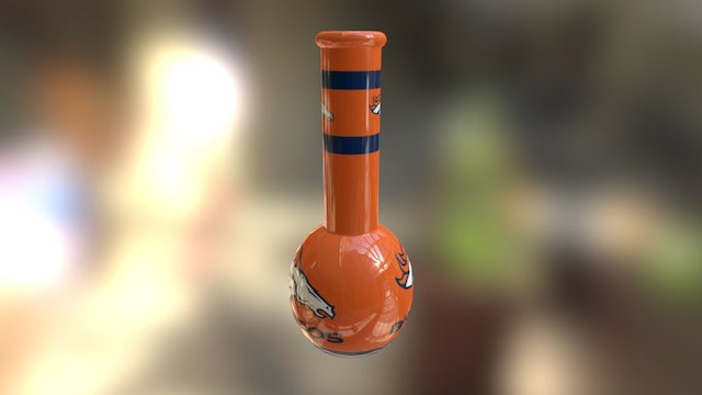 Broncos Bong 3D Model