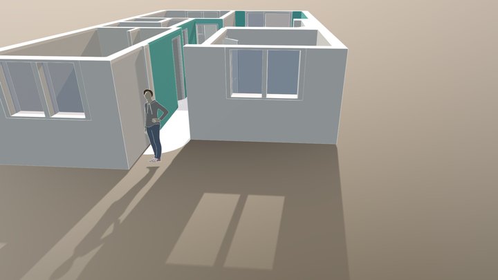 Hanyang APT 3D Model