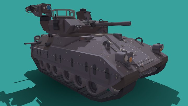 Bradley m2 3D Model