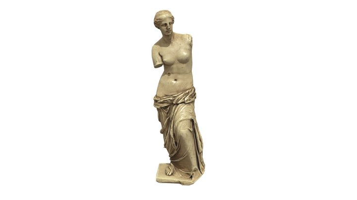 Venus of Milo game asset 3D Model