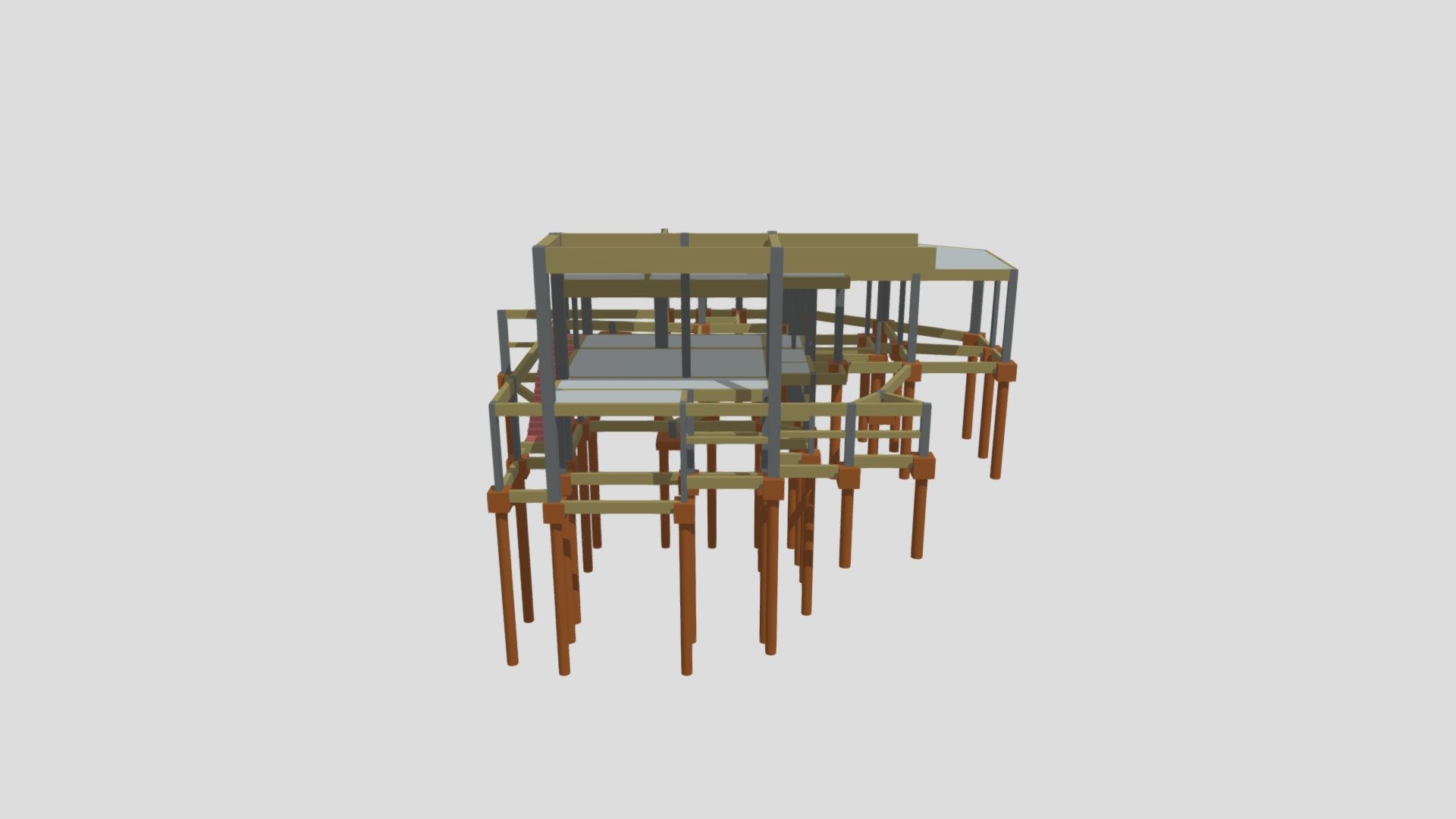 3D ESTRUTURA DXF
