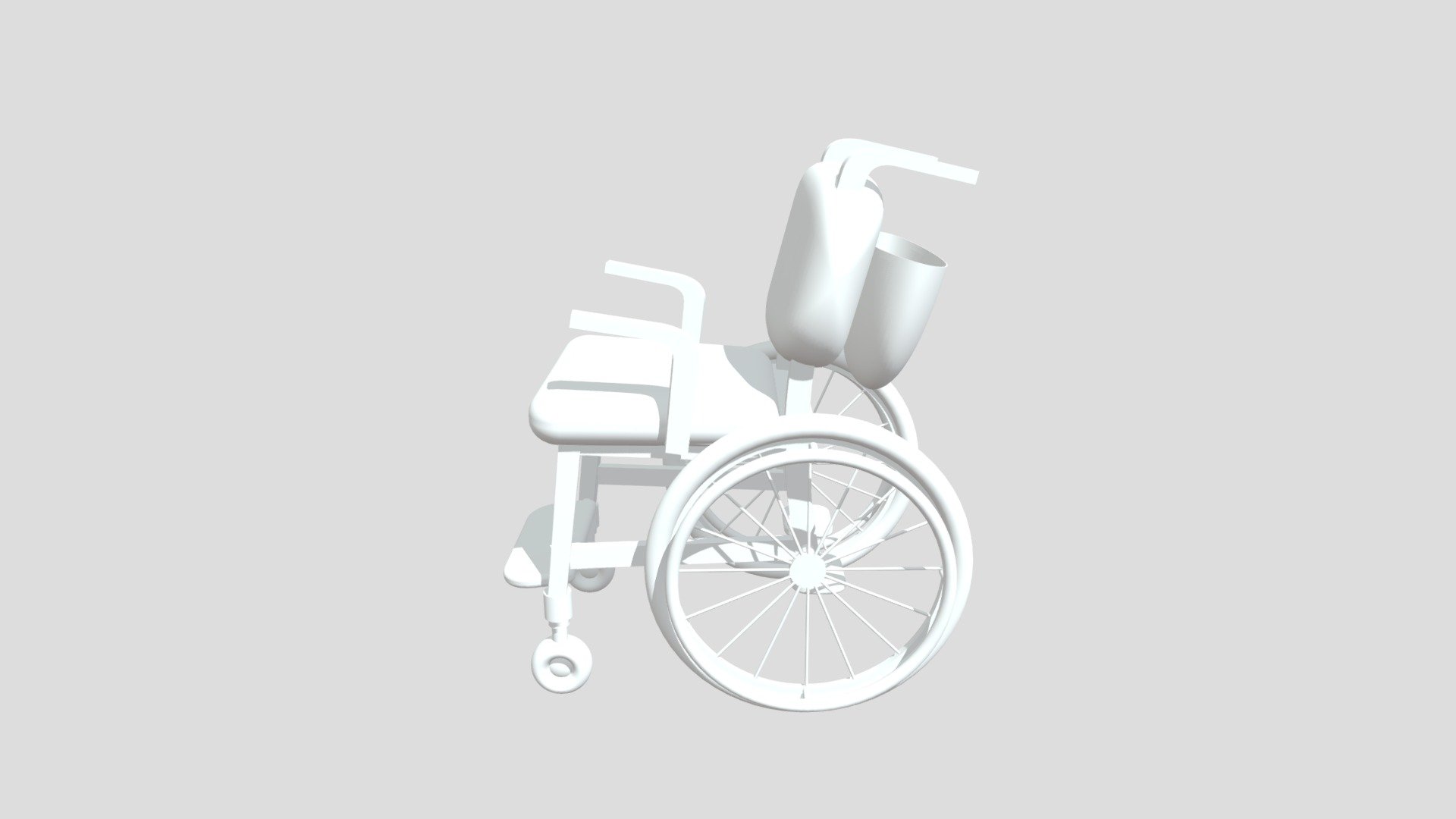 IKEA Hacker Wheel Chair 3D model by WengLin [e69ed66] Sketchfab