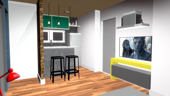 Loft novo 3D Model