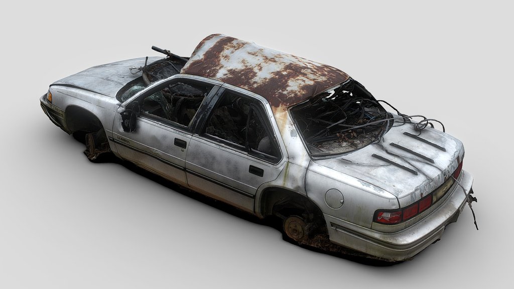 Scrap Barricade Car (Free Raw Scan)