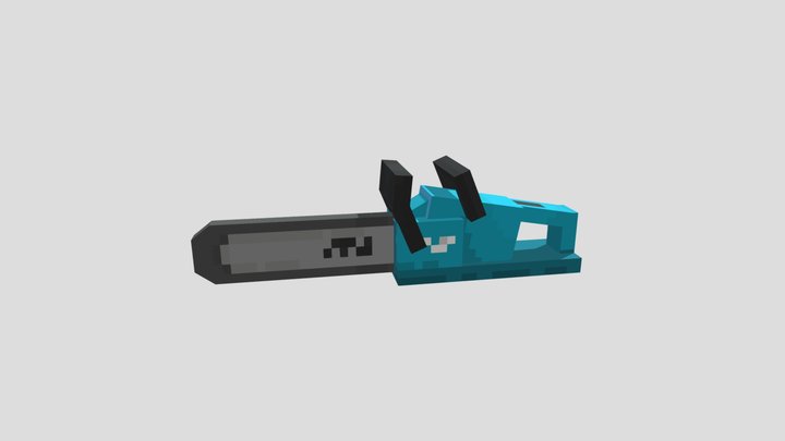 Electric chainsaw 3D Model