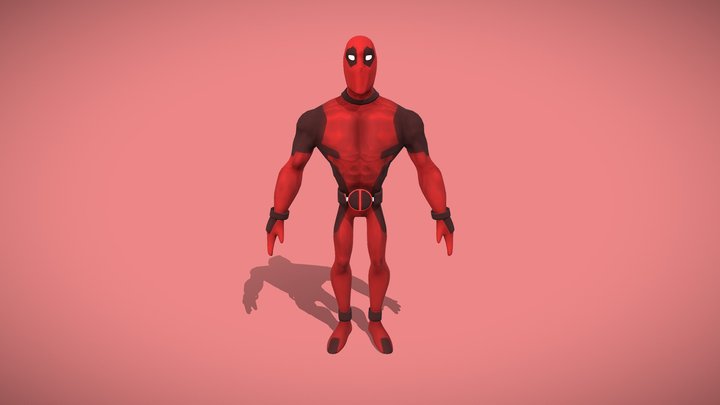 Deadpool 3D Model