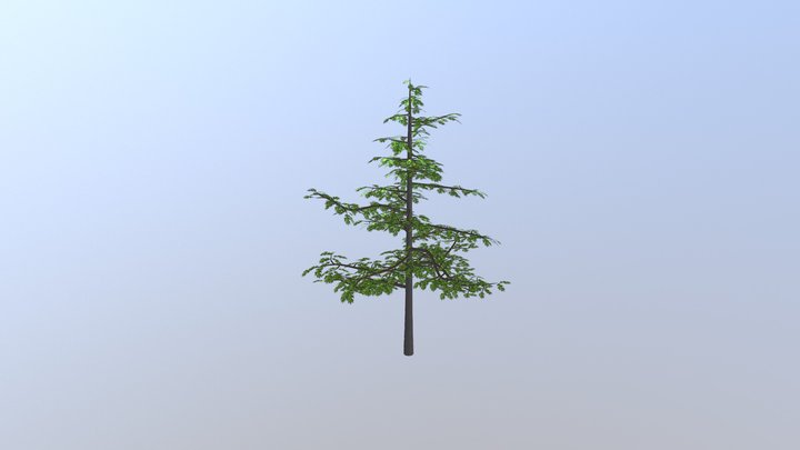 Tree from "Rebirth" animation 3D Model