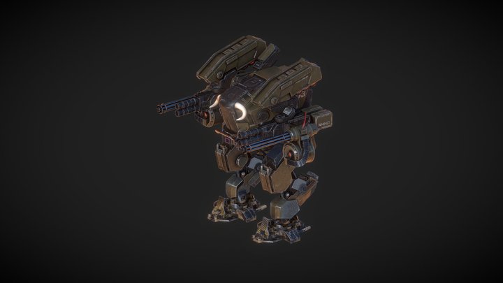 KAINO MECH - GAME READY 3D MODEL 3D Model