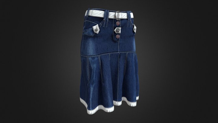 Skirt_JN 3D Model