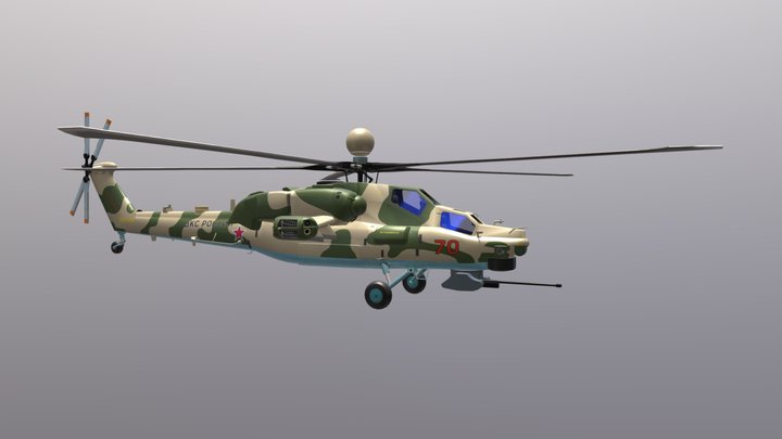 Mi-28_NM 3D Model
