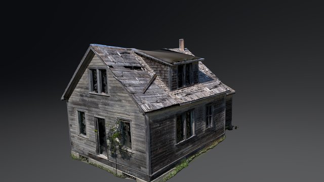 Farm House Test Study 3D Model