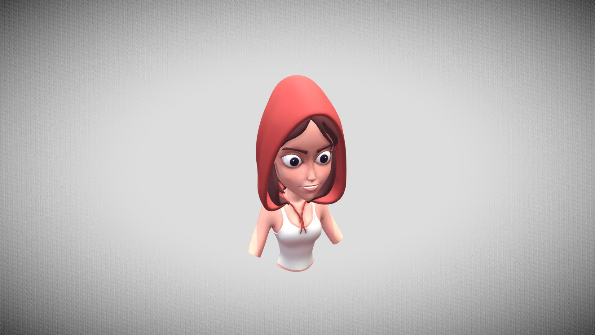 Girl 3D Portrait