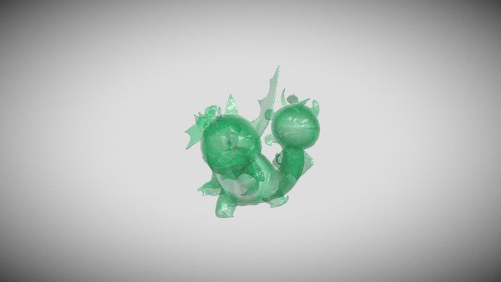 DRAGON (LowPoly) 3D Model