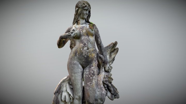 The woman and the swan – Modello 3D gratuito STL