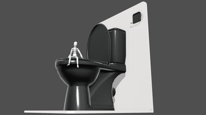 toilet TOLKAN 3D Model