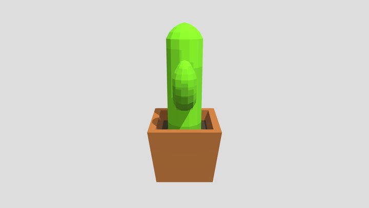Cactus – Modelo 3D gratuito STL