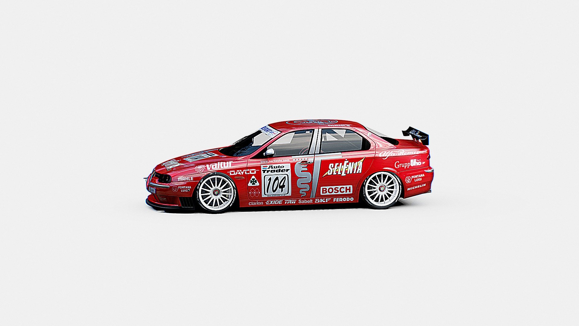 Alfa Romeo 156 Super Turismo | www.vecarz.com — Sketchfab embed 3D viewer