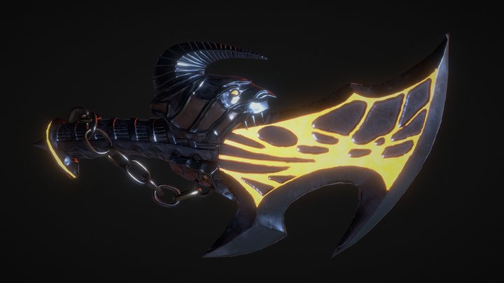 Blade of chaos (exile) 3D Model