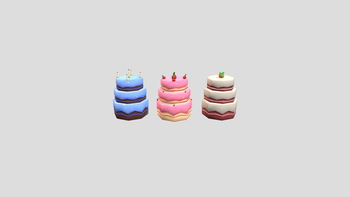 cakes 3D Model