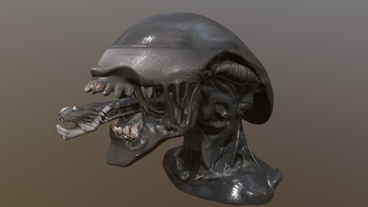 Alien – Kostenloses 3D-Modell STL
