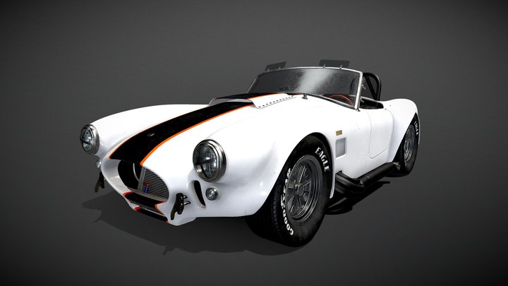 Shelby Cobra 3D Model
