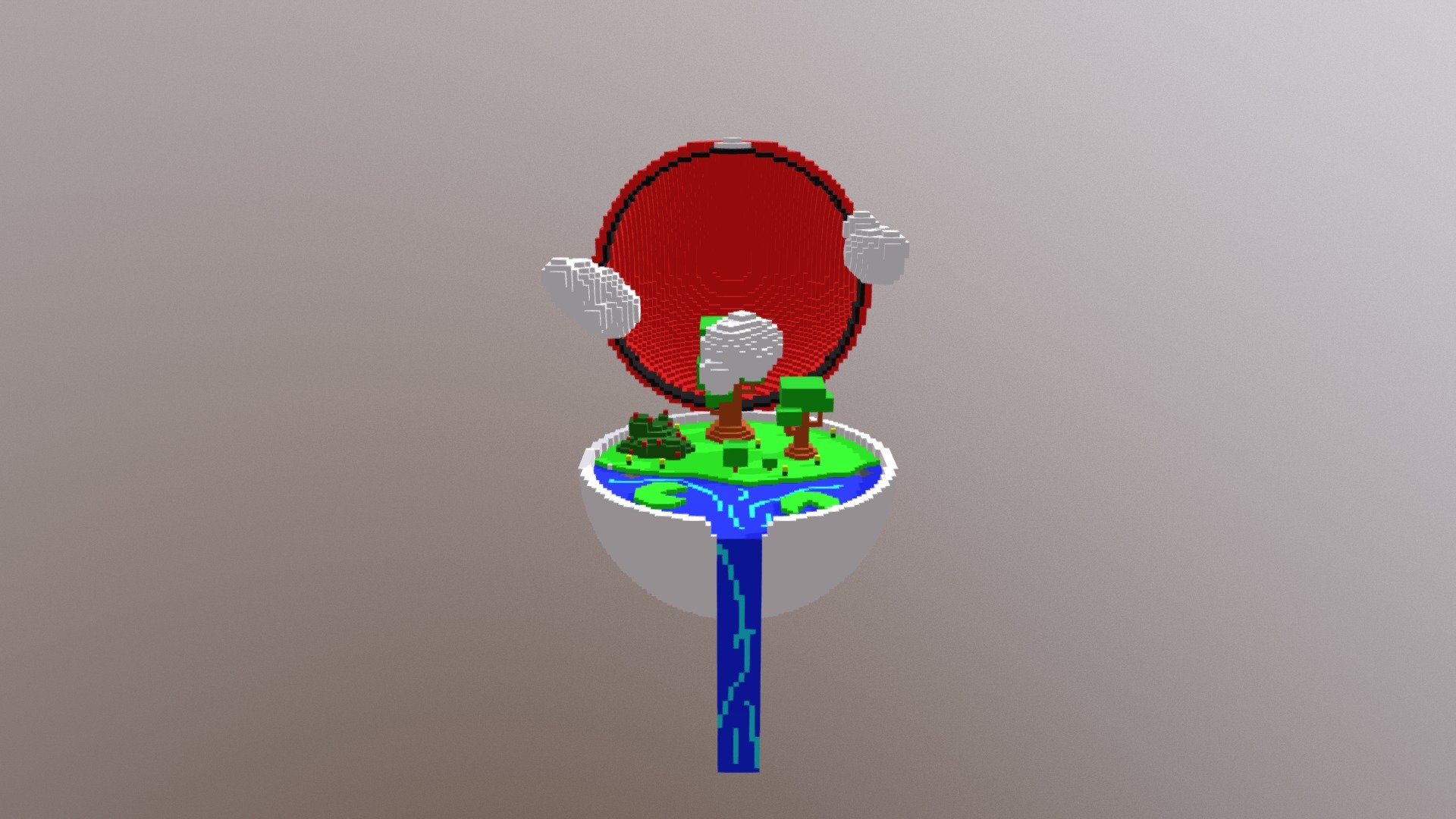 Hidden World In A Poke Ball