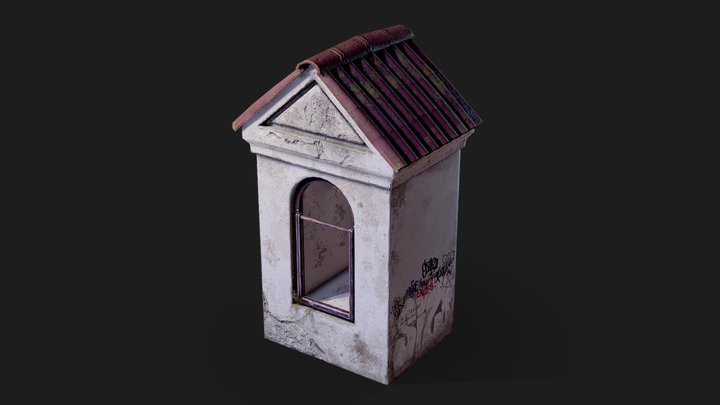 Small shed 3D Model