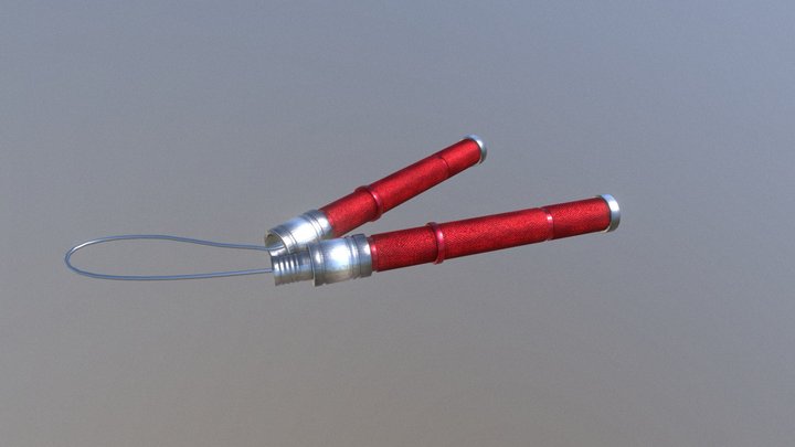 Daredevil's baton – Gratis 3D-model STL