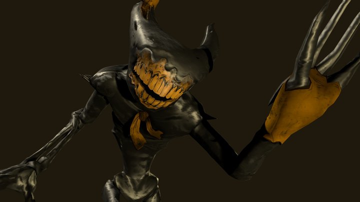 Bendy: Lone Wolf - Ink Demon – Free 3D Model STL