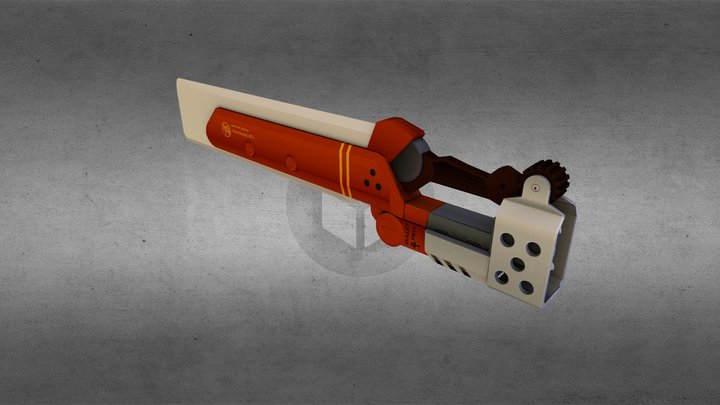 Fireseal Sword 3D Model