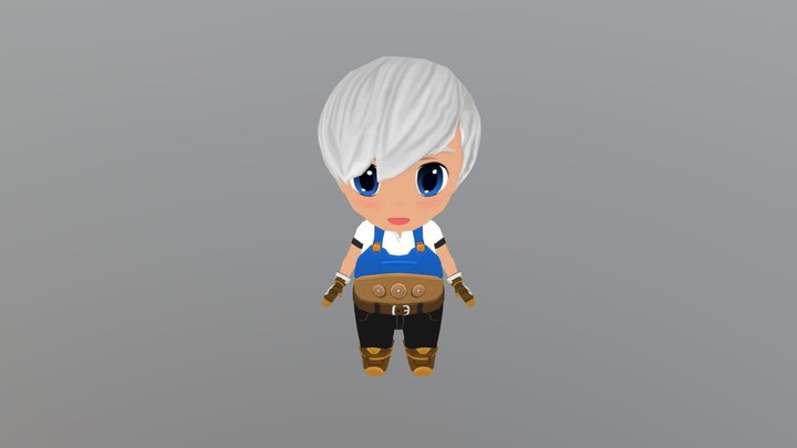CharacterEdd 3D Model